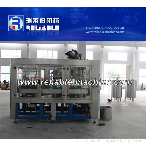 Automatic 3 in 1 Red Wine Bottle Filling Equipment/Wine Bottling Line